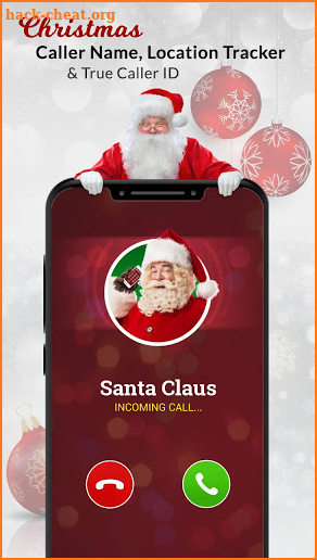 Christmas Caller Name,Location Tracker & Caller ID screenshot