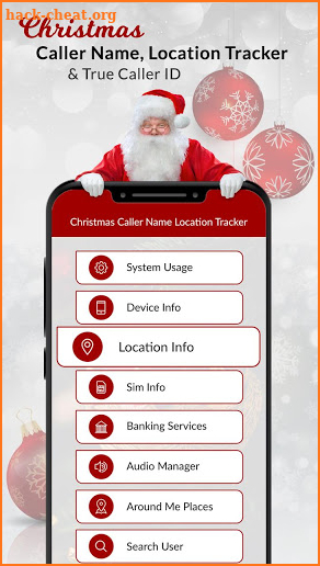 Christmas Caller Name,Location Tracker & Caller ID screenshot