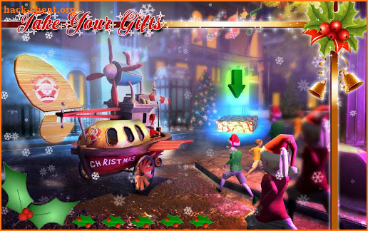 Christmas Car Rush Gifts Delivery: Santa New Game screenshot