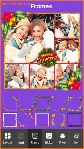 Christmas Collage Maker screenshot