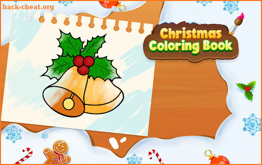 Christmas Coloring Book Games screenshot