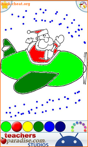 Christmas Coloring Book Games screenshot