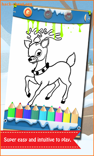 Christmas 🎅 Coloring book special 🎄🎄🎄 screenshot