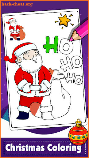 Christmas Coloring Game Treats screenshot