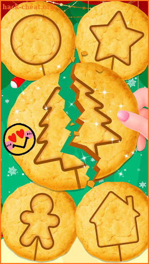 Christmas Cookie Cut & Design screenshot