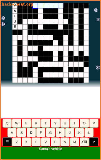 Christmas Crosswords screenshot