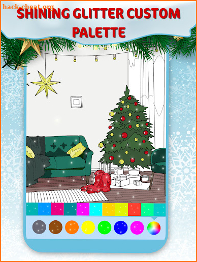 Christmas Decoration Coloring screenshot