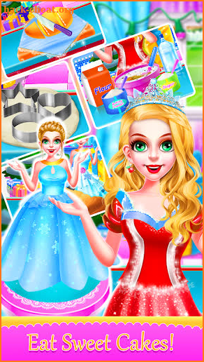 Christmas Dolls Sweet Tasty Desserts Cake Maker screenshot