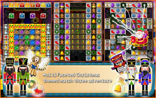 Christmas Drops 5 - Match three puzzle screenshot