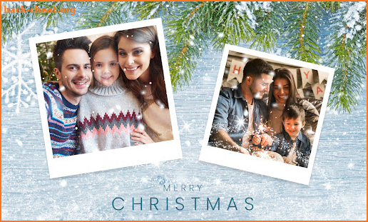 Christmas Dual Photo Frames screenshot