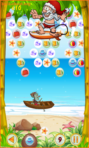 Christmas games: Christmas bubble shooter Xmas screenshot