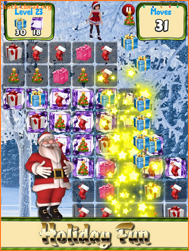 Christmas Games Match 3 puzzle & candy matching screenshot