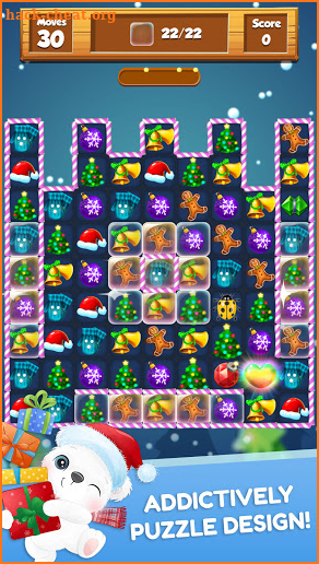 Christmas Games - Match 3 puzzles for Santa screenshot