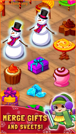 Christmas games: Merge & Match screenshot