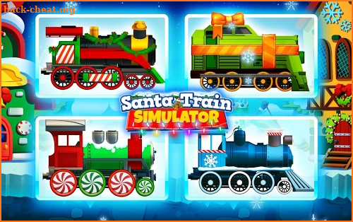 Christmas Games: Santa Train Simulator screenshot