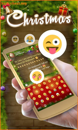 Christmas GO Keyboard Theme screenshot