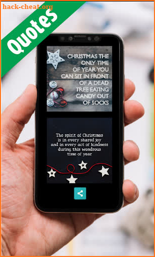 Christmas Greeting Card and Quotes screenshot