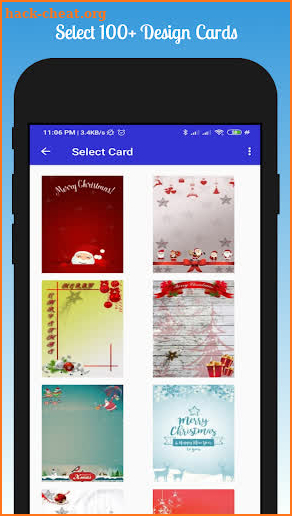 Christmas Greeting Card Maker screenshot