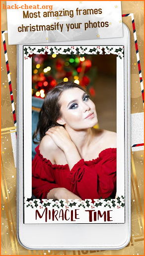 Christmas Greetings Christmas Photo Card Maker screenshot