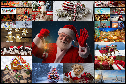 Christmas Jigsaw Puzzles Game - Kids & Adults 🎄 screenshot