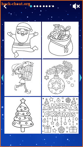 Christmas kids coloring - Coloring games screenshot