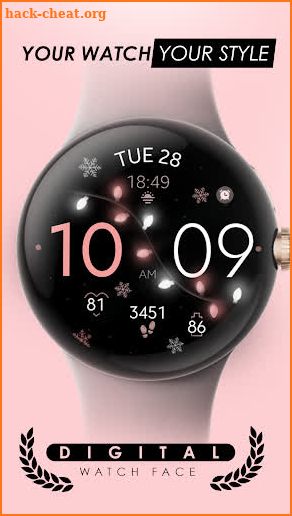 Christmas Lights watch face screenshot