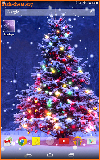 Christmas Live Wallpaper screenshot