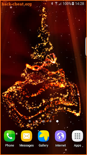 Christmas Live Wallpaper screenshot