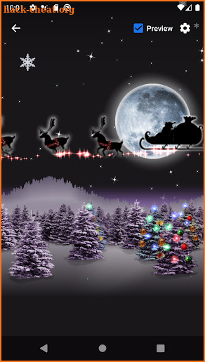 Christmas Live Wallpaper screenshot