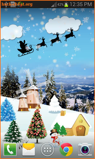 Christmas Live Wallpaper FREE screenshot