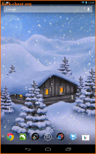 Christmas Live Wallpaper Pro screenshot