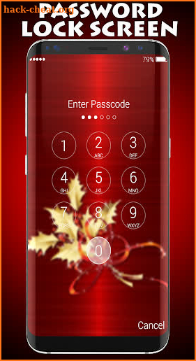 Christmas Lock Screen & Wallpaper screenshot