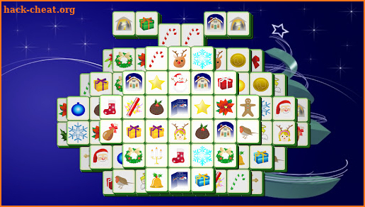 Christmas Mahjong screenshot