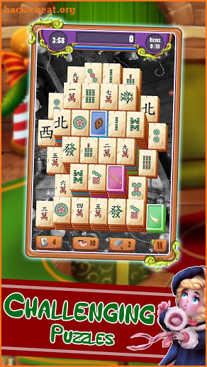 Christmas Mahjong Solitaire: Holiday Fun screenshot