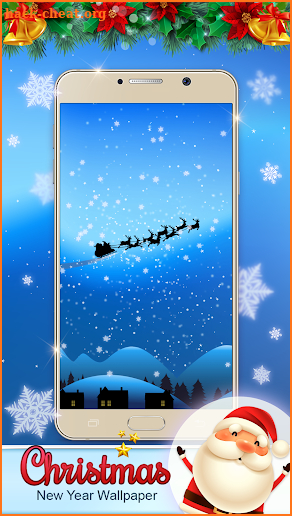 Christmas New Year Wallpaper screenshot