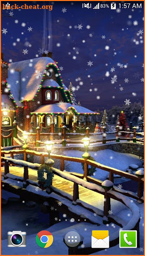 Christmas Night Live Wallpaper screenshot