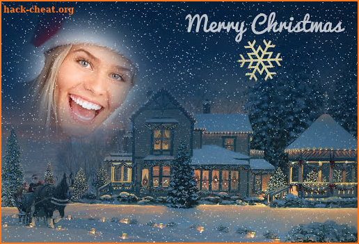 Christmas Night Photo Frames screenshot