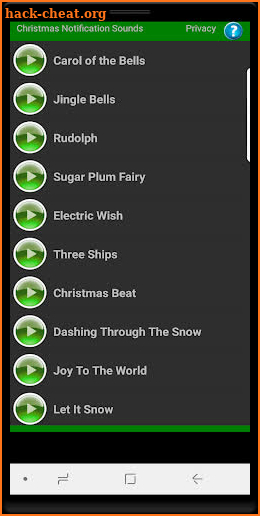 Christmas Notification Sounds screenshot