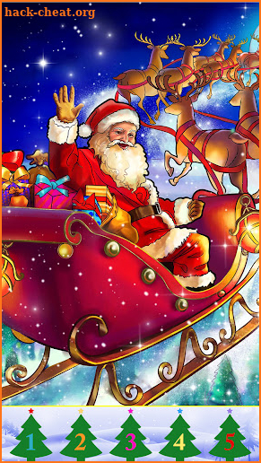 Christmas Paint by Numbers screenshot