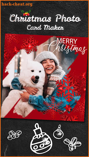 Christmas Photo Card Maker screenshot