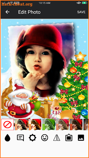 Christmas Photo Editor screenshot