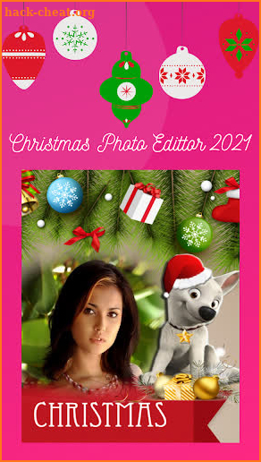 Christmas Photo Editor 2021 screenshot