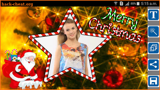 Christmas Photo Editor screenshot