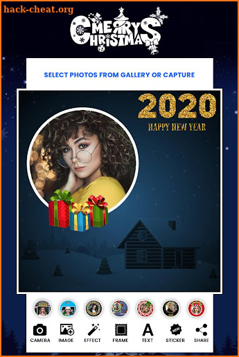 Christmas Photo Frame screenshot