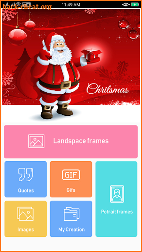 Christmas Photo Frame, Gif, Images & Quotes screenshot