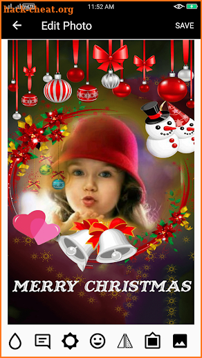 Christmas Photo Frame, Gif, Images & Quotes screenshot