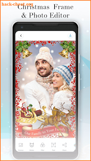 Christmas Photo Frame - Photo Editor 2019 screenshot