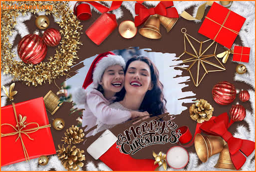 Christmas photo frames screenshot