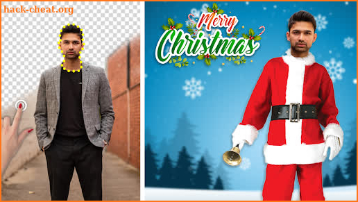 Christmas Photo Frames - Background Effects screenshot