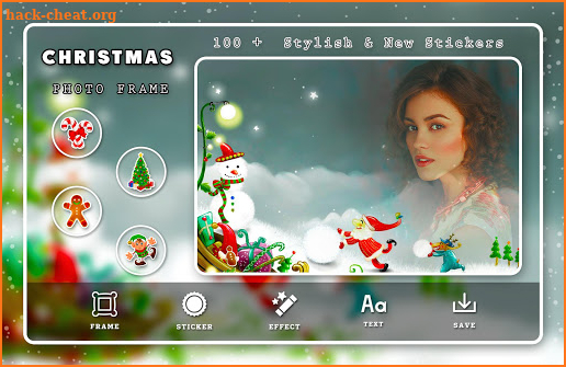 Christmas Photo Frames - Christmas Photo Editor screenshot